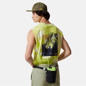 NEW The North Face Himalayan Bottle Source BTL Yellow Castles Made of Stone Tank